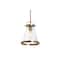Hello Honey® Robert Stevenson Lighting Wesley Metal & Seedy Glass Ceiling Light